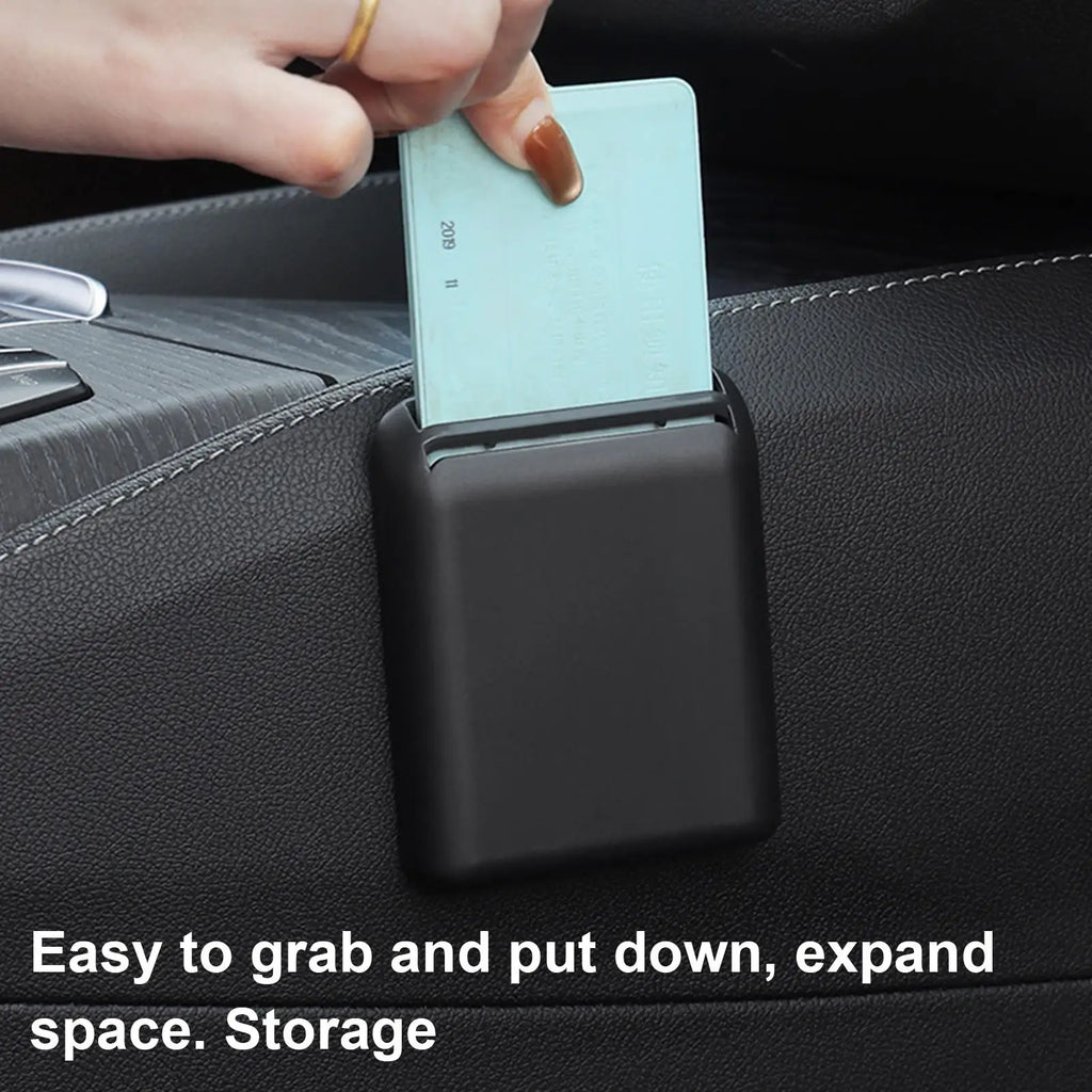 Car Seat Crevice Card Organizer – Universal ABS Holder Car Card Organizer Babs