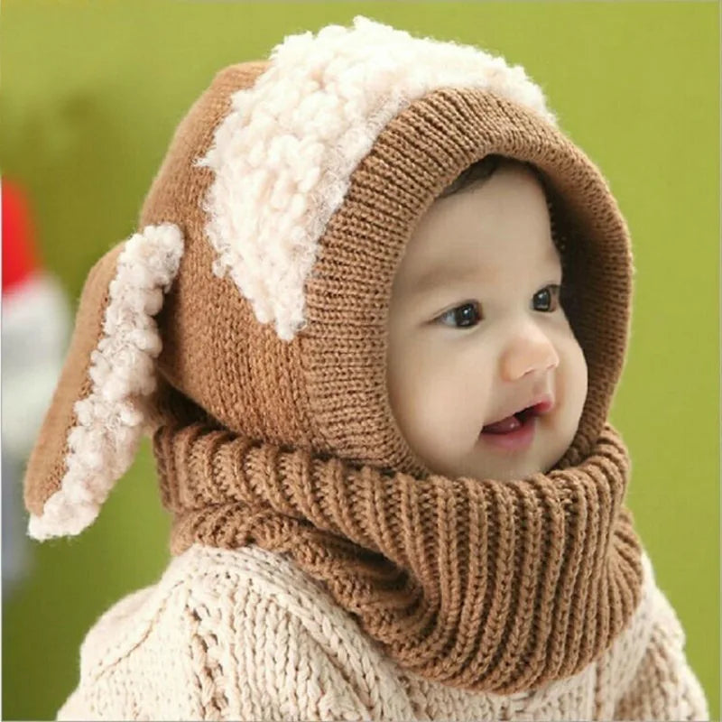 Cute Baby Knit Hat – Warm Winter Cap for Ages 6–36 Months Baby Knit Hat Babs khaki