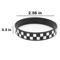 Racing Car Silicone Wristbands Party Favors – 6/12/24 Pcs Party Favor Wristbands Babs Black 24 Pcs
