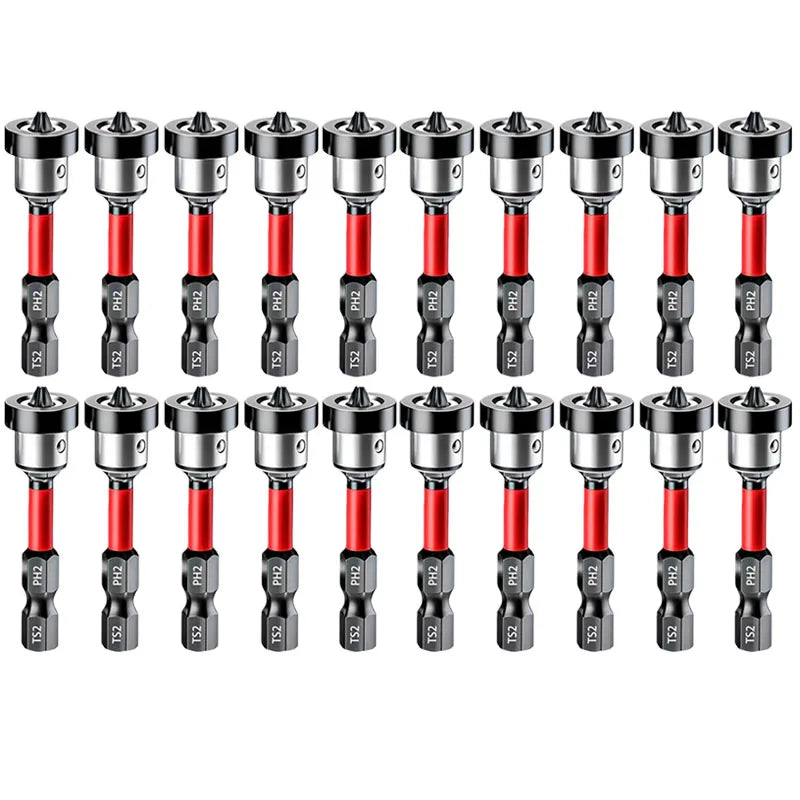 Magnetic S2 Screwdriver Bits – Drywall Locating Bit for Plasterboard Screwdriver Bit Babs 20PCS