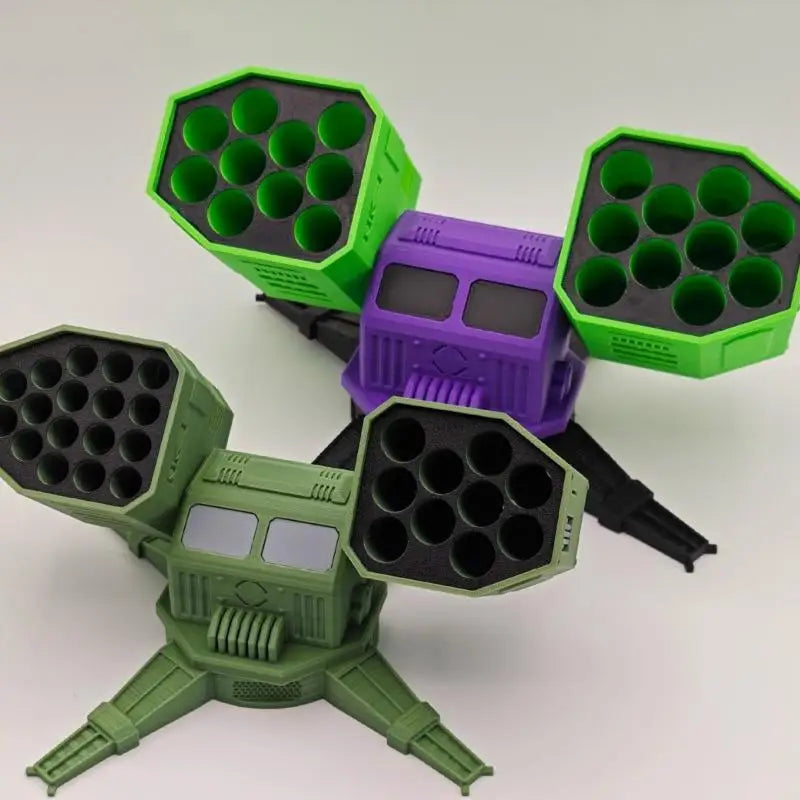 3D Printed Battery Organizer – AA/AAA/18650 Desktop Storage Battery Storage Organizer Babs