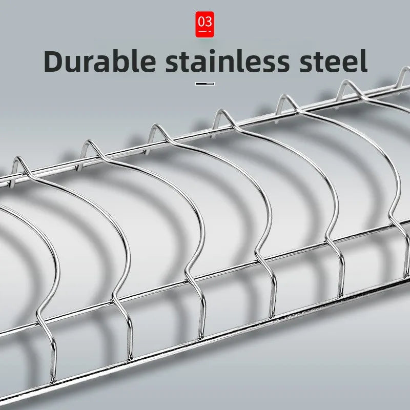 Stainless Steel Dish Drying Rack – Space-Saving Sink Organizer Dish Drying Rack Babs