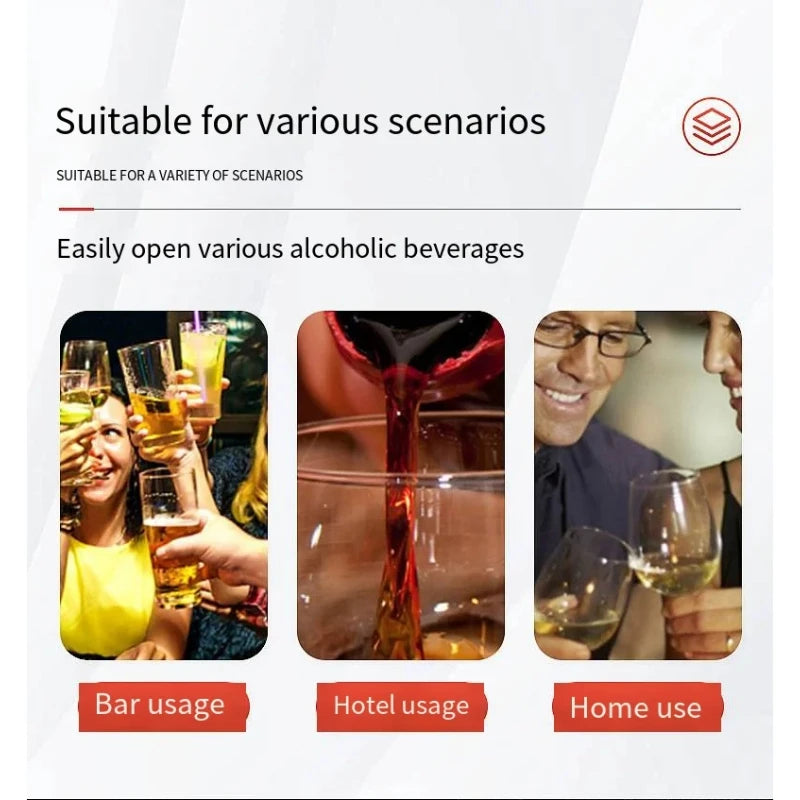 Babs Multi-Function Metal Bottle Opener – Compact & Stylish Bar Bottle Opener Babs