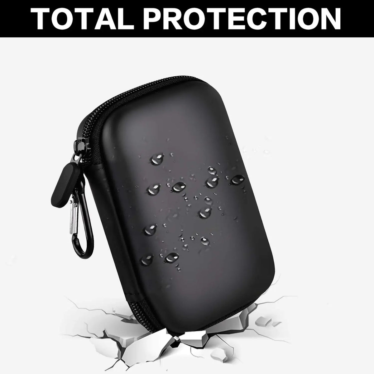 Shockproof SSD Case & Travel Bag for USB 3.2 Portable Drives SSD Carrying Case Babs