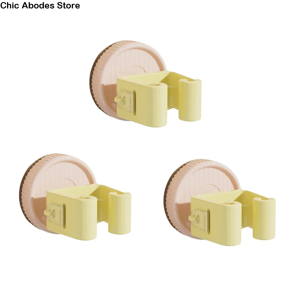 3-Pack Suction Cup Mop & Broom Wall Holder Storage Rack Wall Storage Rack Babs