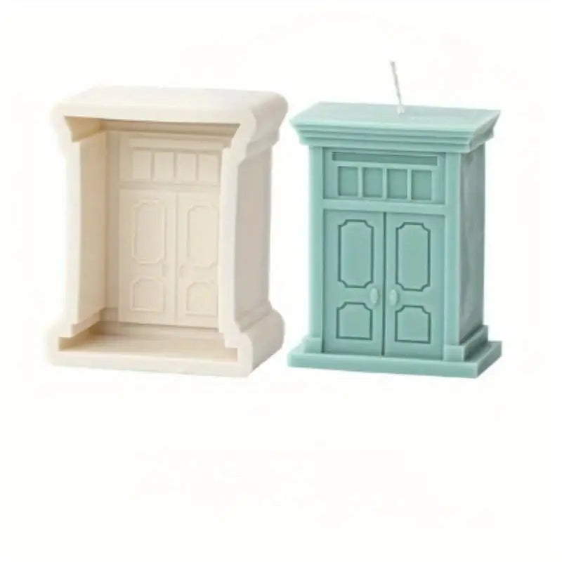 European Church Window Silicone Mold – DIY Candle Resin Plaster Silicone Craft Mold Babs
