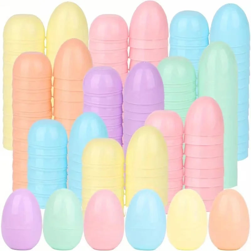 36Pcs Colorful Fillable Plastic Easter Eggs – Hunt & Party Easter Egg Set Babs Mix