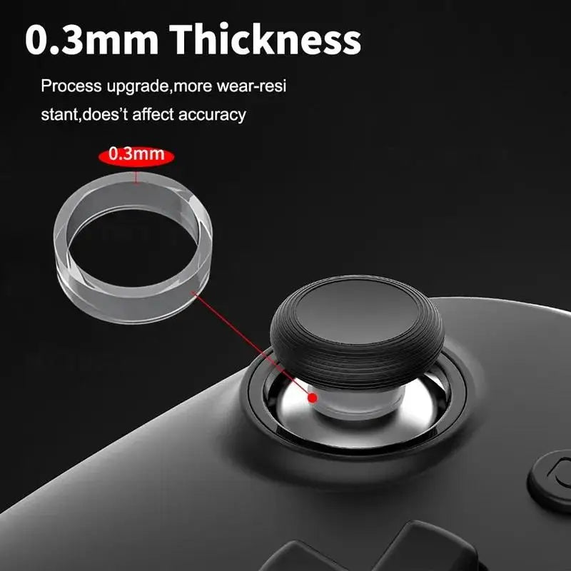 Silicone Joystick Protector Rings for Game Controllers – 8 Pcs Controller Accessory Babs