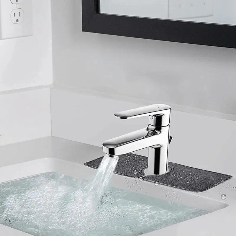 3-Pack Kitchen Sink Splash Mat – Microfiber Absorbent Faucet Mat Kitchen Sink Mat Babs
