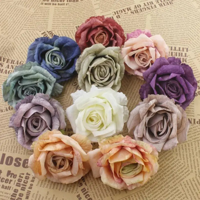 Silk Rose Artificial Flowers – Wedding, Home & Garden Décor Artificial Silk Flowers Babs