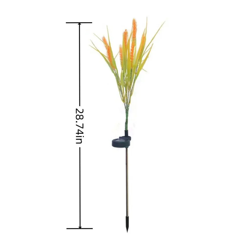 7-Head Solar Wheat Ear Ground Light | Garden Lawn Decor Solar Garden Light Babs