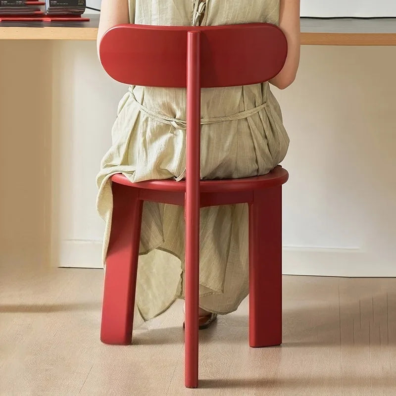 Modern Solid Pine Wood Dining Chair – Minimalist Style Wooden Dining Chair Babs