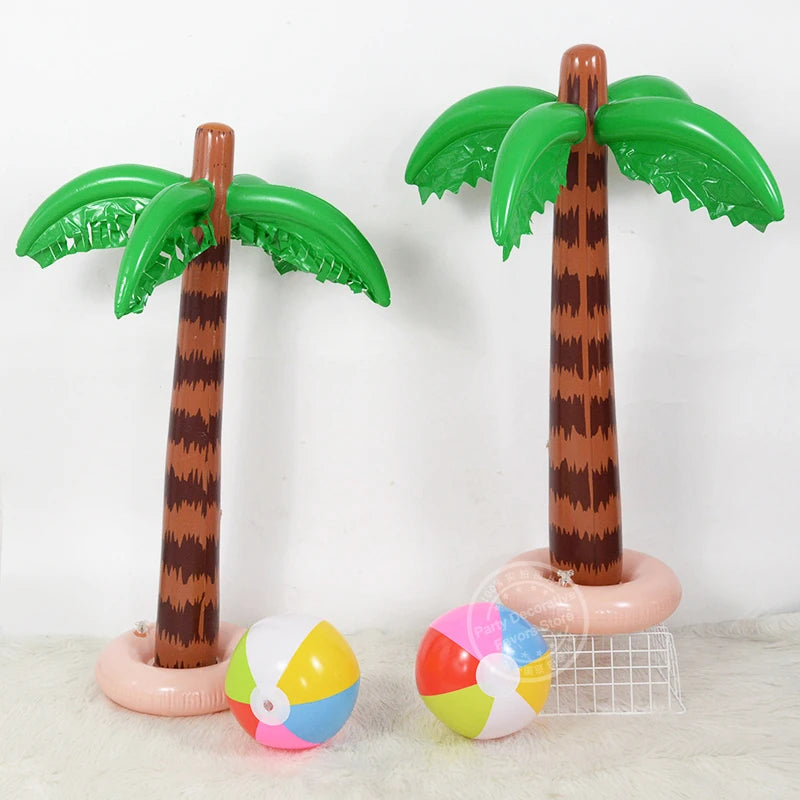 Tropical Party Balloons – Flamingo, Palm Tree & Luau Decor Party Balloons Babs