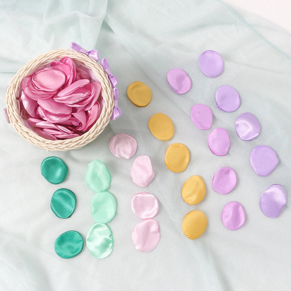 Magenta Silk Rose Petals – Wedding, Christmas & DIY Decor Artificial Flower Petals Babs