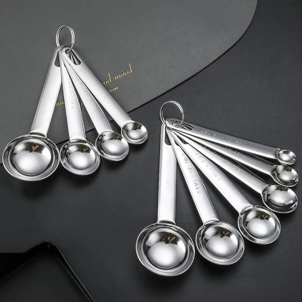 Food Grade Stainless Steel Measuring Spoon Set with Scale Measuring Spoon Set Babs