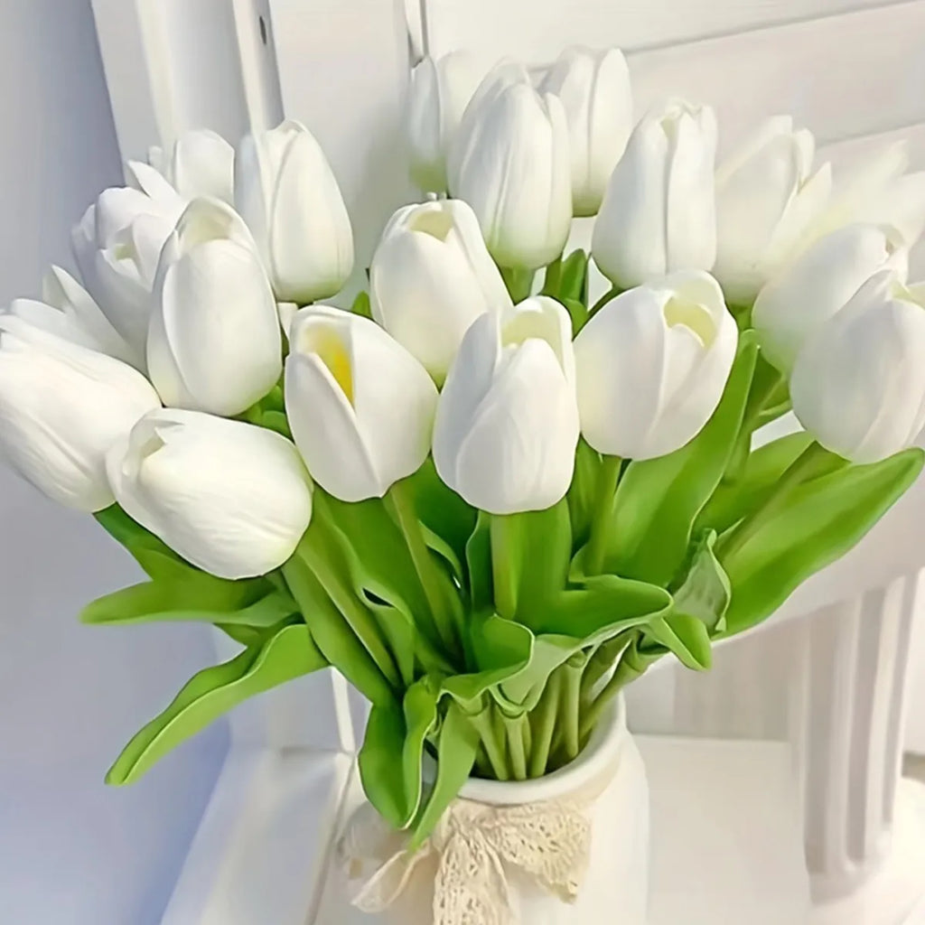 Realistic Touch Artificial Tulip Flowers for Wedding & Home Décor Artificial Flower Stems Babs