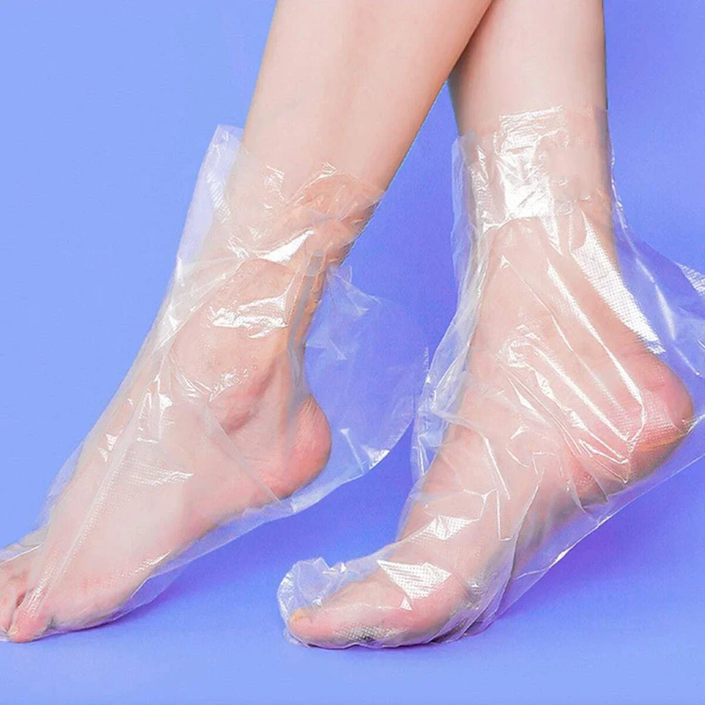 Disposable Foot Mask Covers – Moisturizing Spa Sleeves Foot Mask Covers Babs