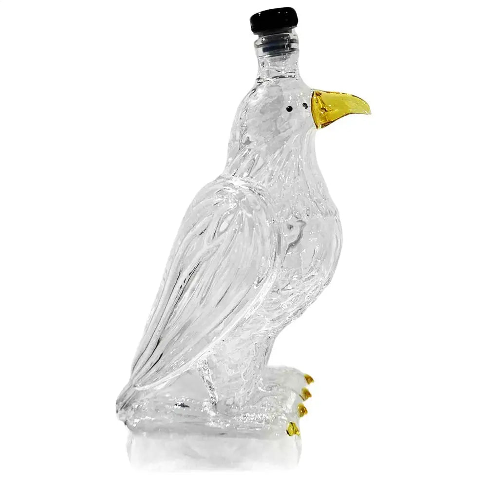 Eagle Shaped Whiskey Decanter – Sculptural Glass Bar Decor Whiskey Decanter Babs 1pcs