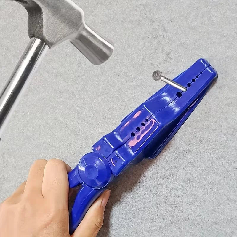 Nail Clamp Driving Assistant – Finger Guard & Screw Positioning Nail Driving Clamp Babs