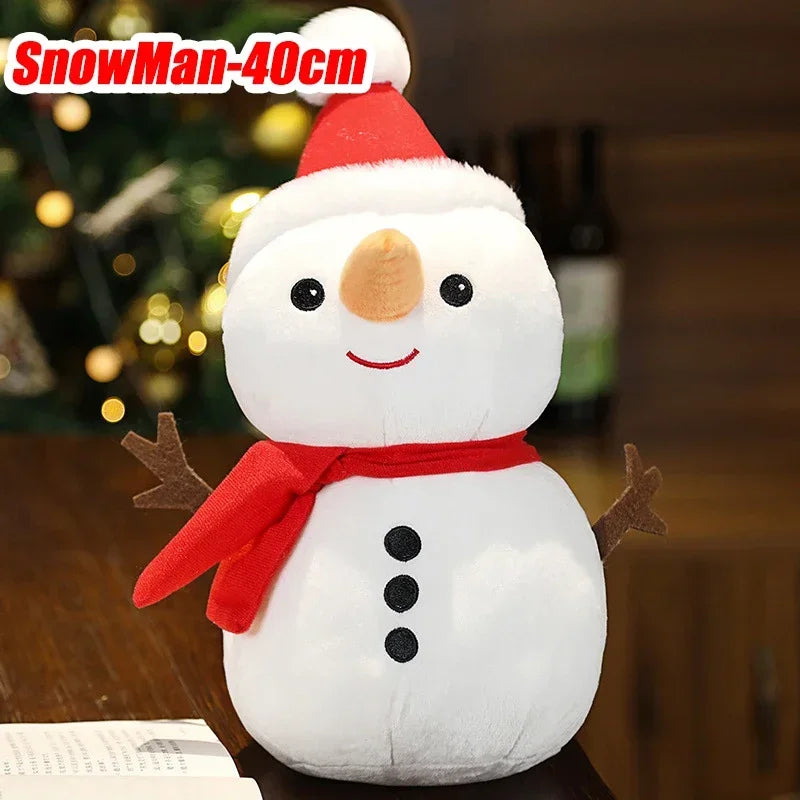 Santa Claus Plush Doll – Snowman & Reindeer Christmas Toy Christmas Plush Doll Babs Snowman 40cm