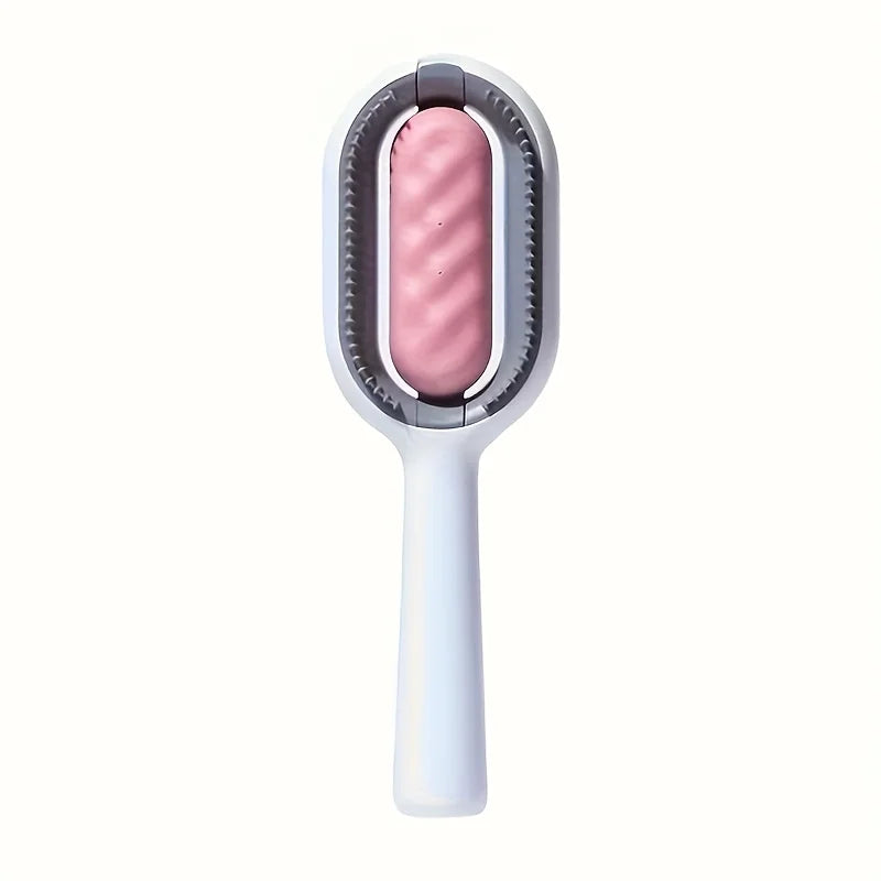 Double-Sided Pet Grooming Comb with Water Tank | Cat & Dog Pet Grooming Comb Babs pink