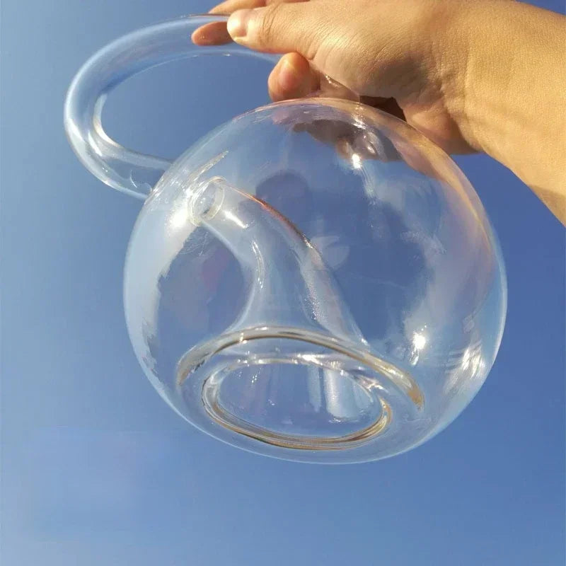Klein Bottle Glass Ornament – 4D Space Decorative Gift Glass Decorative Ornament Babs