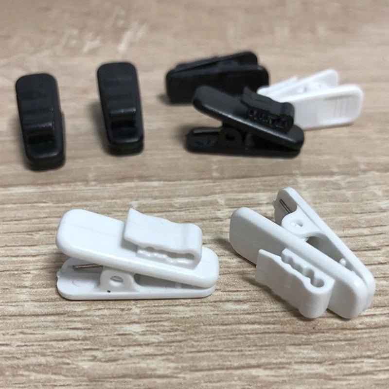 10-Pack Earphone Cable Cord Clips & Rotating Headphone Clamps Cable Cord Clips Babs