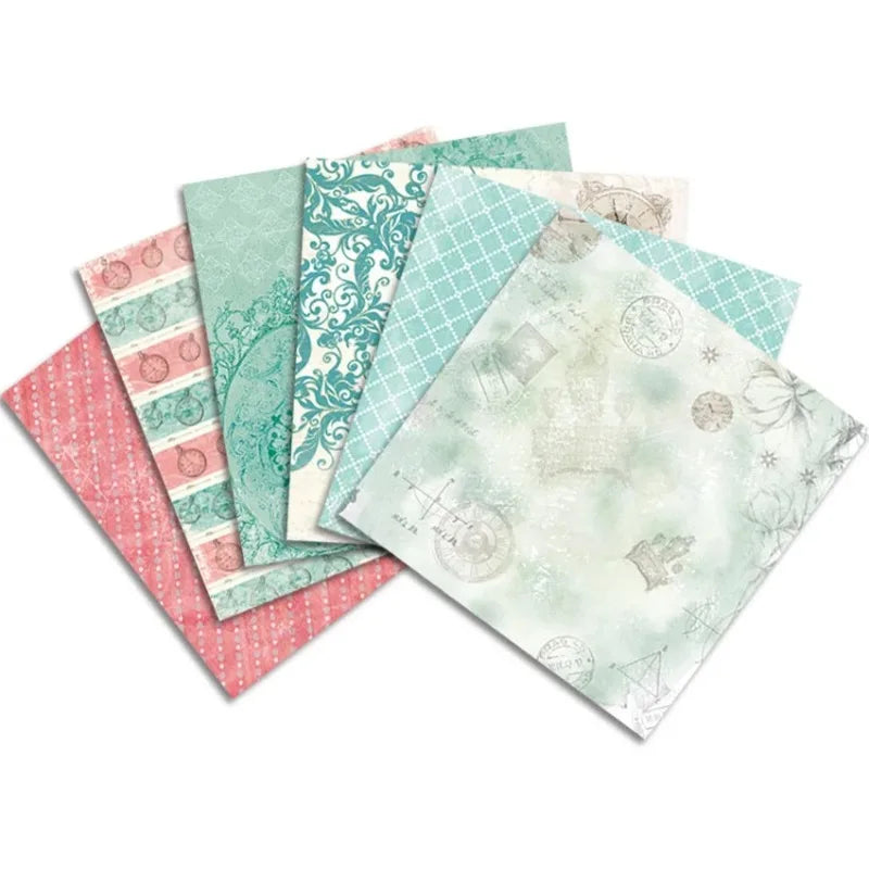 24-Sheet Craft Paper Pad for Scrapbooking, Origami & Cards Craft Paper Pad Babs