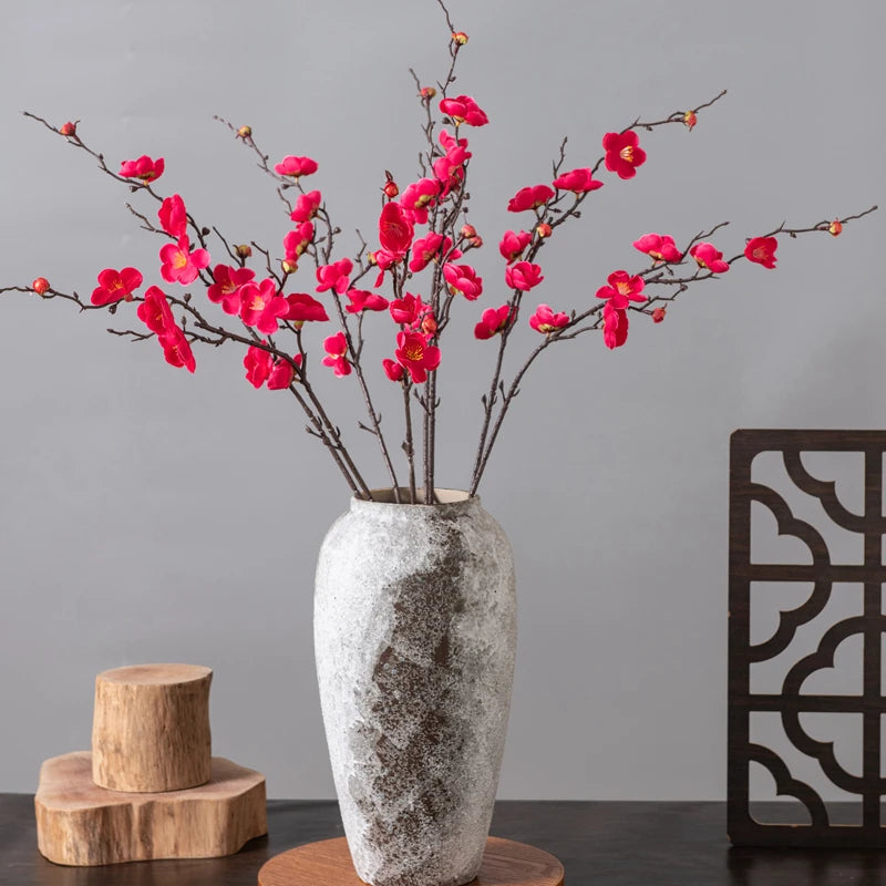 Artificial Silk Plum Blossom Branch – Wedding & Home Décor Artificial Silk Flowers Babs