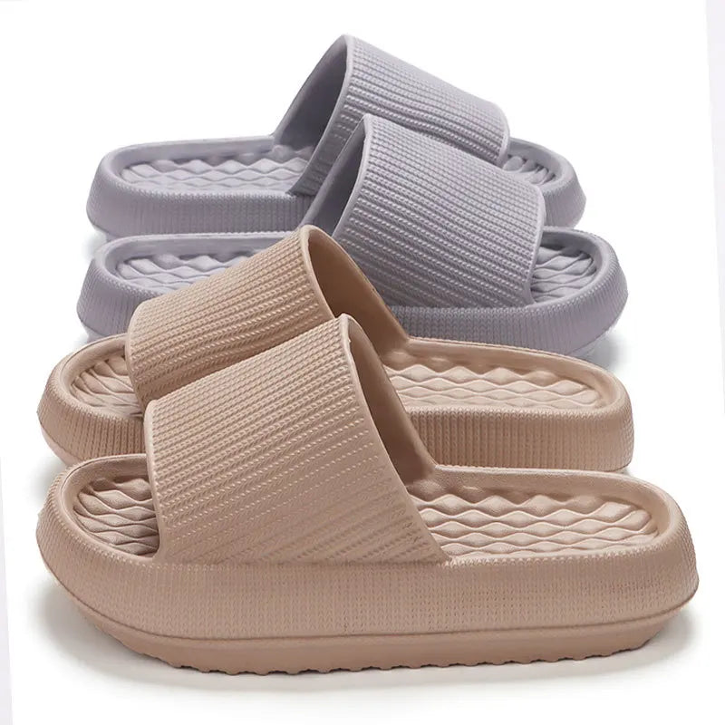 Women's EVA Cloud Slide Slippers – 4CM Thick Non-Slip Sole Indoor Slide Slippers Babs