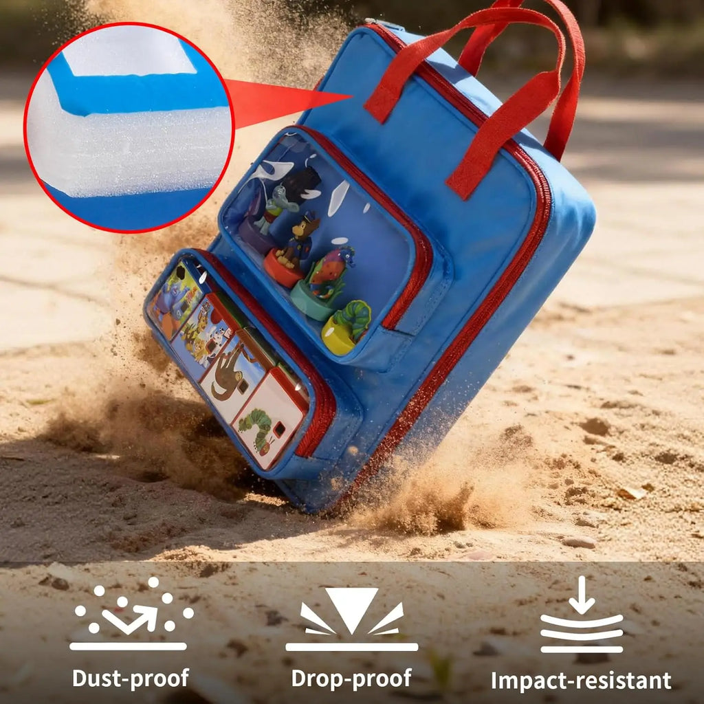 Travel Case for Little Tikes Story Dream Machine Books & Figures Toy Storage Bag Babs