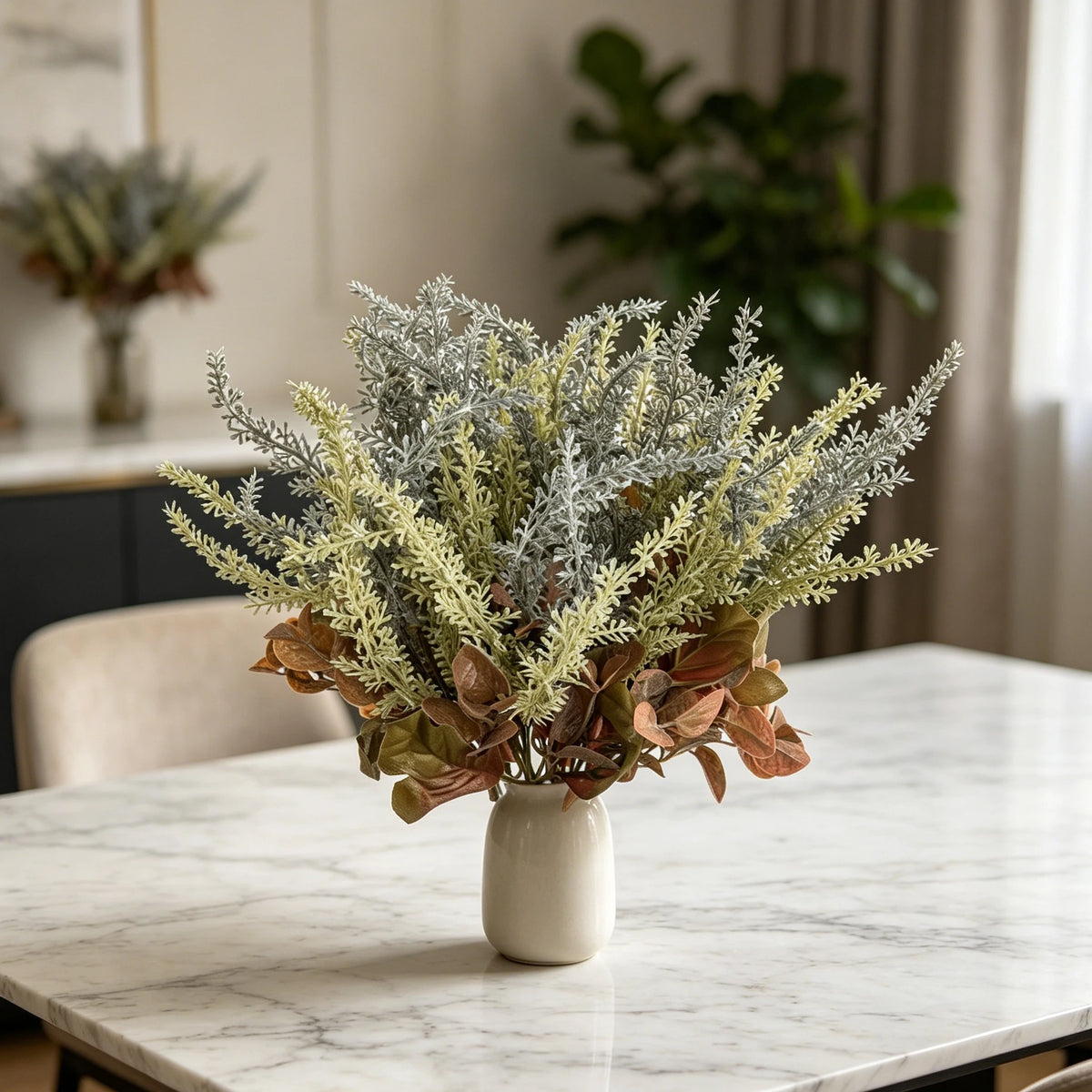 Artificial Eucalyptus Bouquet – Wedding & Home Décor Artificial Flower Bouquet Babs