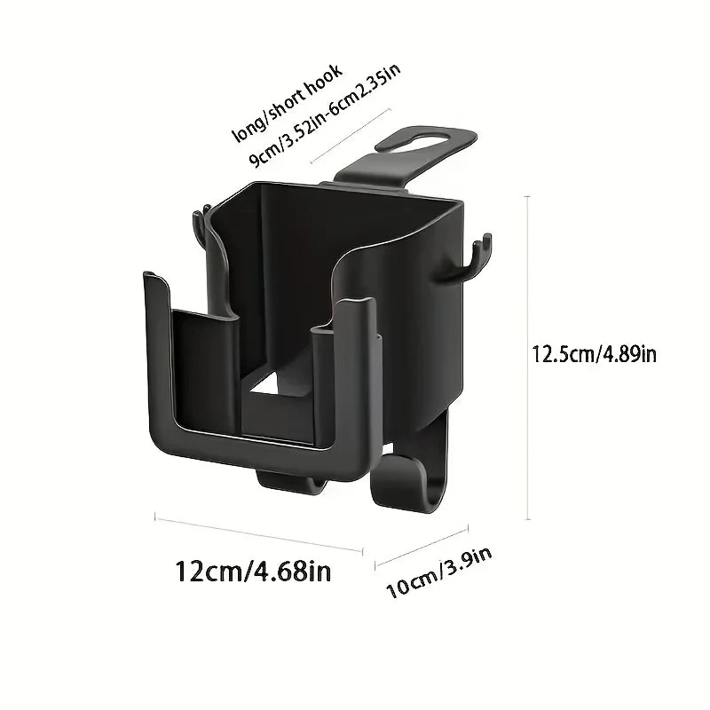 Car Seat Headrest Hook Organizer – Phone & Cup Holder Car Seat Organizer Babs