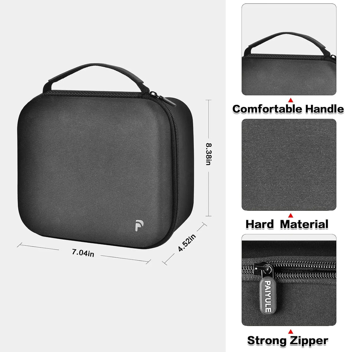 EVA Hard Case for Walker's & Howard Leight Electronic Earmuffs Earmuff Storage Case Babs