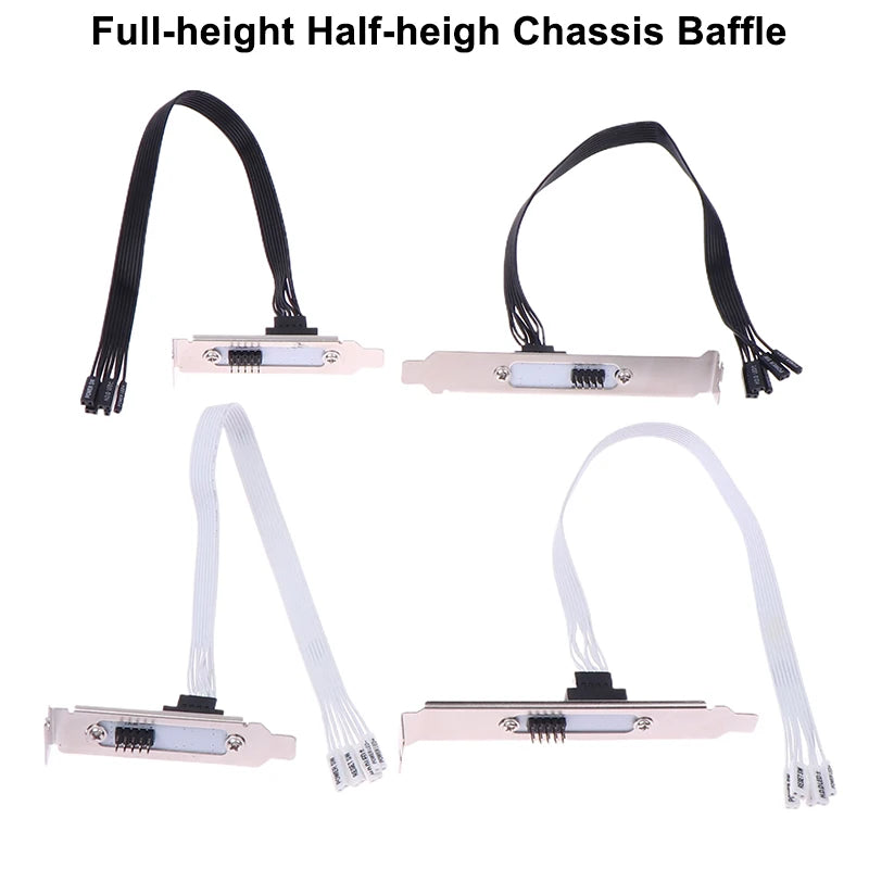 External PC Power & Reset Button Extension Cable – PCI Baffle PC Case Accessory Babs