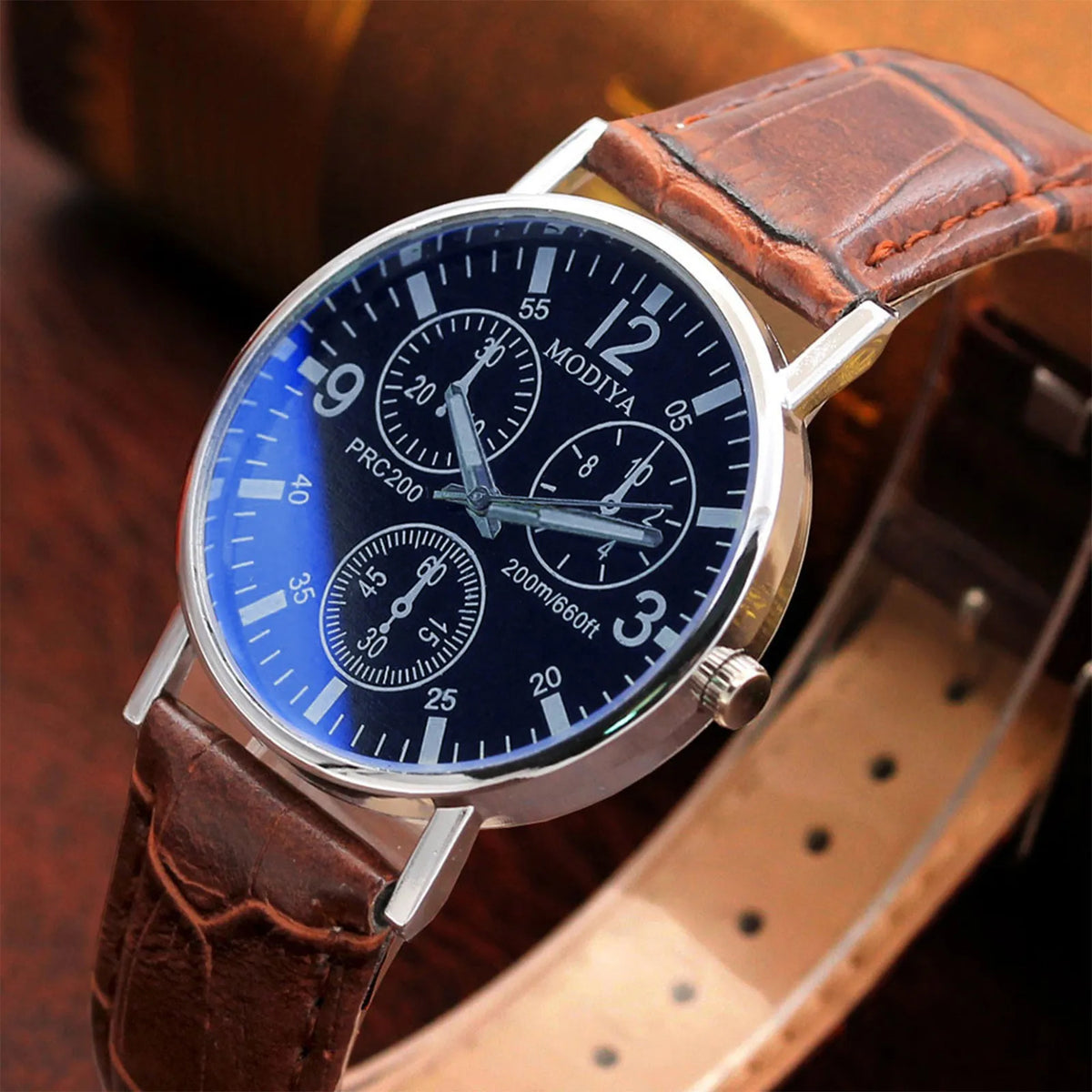 Men's Quartz Wristwatch | Casual Business Belt Watch – ISHOWTIENDA Quartz Wristwatch Babs