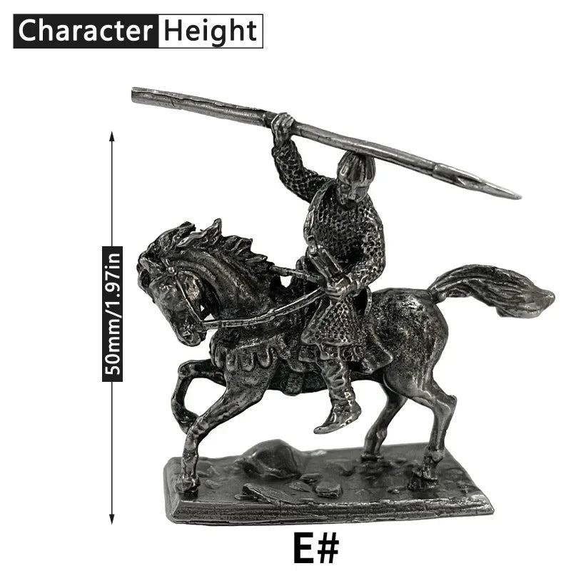 Metal Copper Medieval Knight Centaur Figurine Desktop Ornament Decorative Figurine Babs