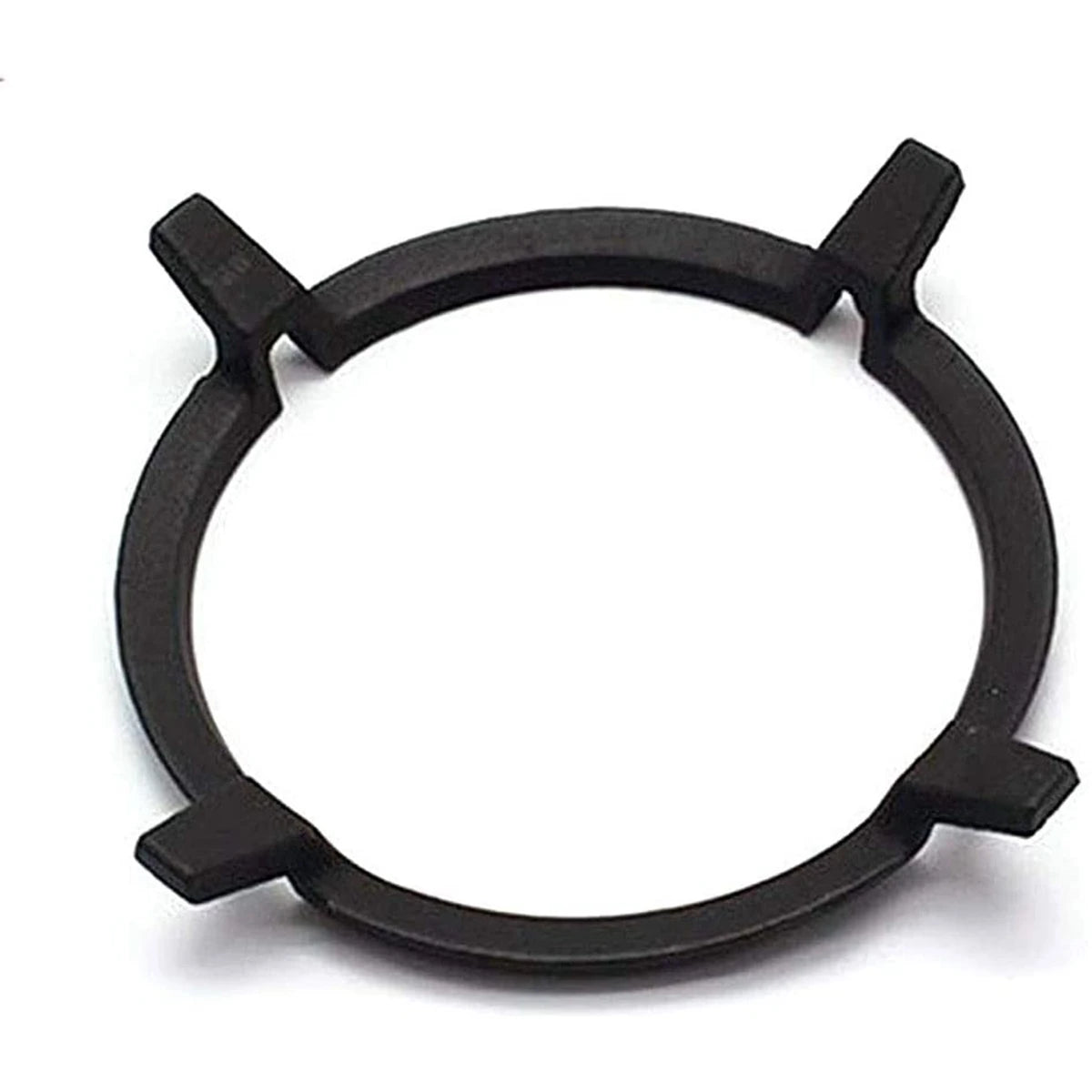 Carbon Steel Wok Ring Gas Stove Rack & Round Pot Stand Wok Ring Stand Babs black