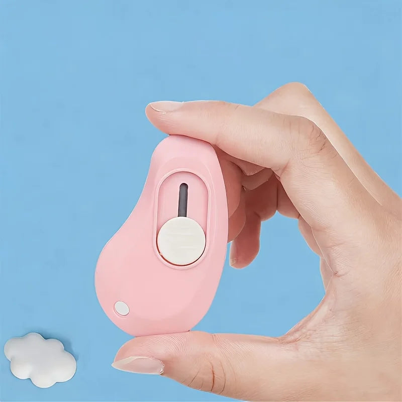 2pcs Mini Retractable Box Cutter Keychain Utility Knife Set Utility Knife Set Babs