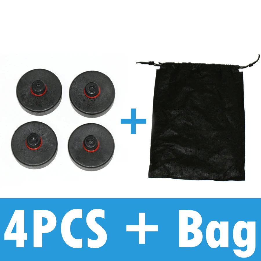 Tesla Rubber Lifting Jack Pad Set – Model 3/Y/S/X 2017–2024 Jack Pad Adapter Babs 4pcs With Bag