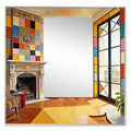 Framed Canvas Wall Art – Luxury Modern Mural for Living Room Framed Canvas Art Babs Style A 40X40CM
