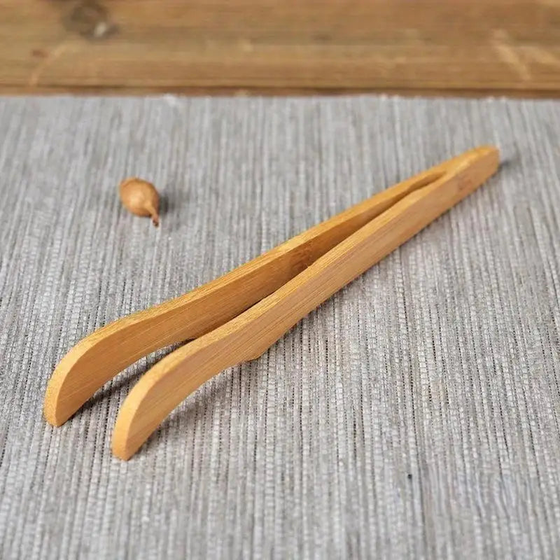5-Piece Bamboo Tea Ceremony Utensils Set – Spoon, Clip & More Tea Ceremony Utensils Babs