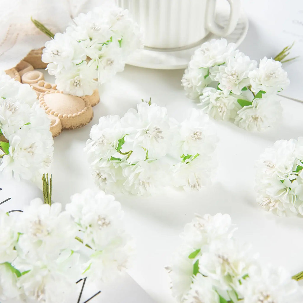 Artificial Silk Carnation Flowers – UV-Protected Wedding & Home Decor Artificial Silk Flowers Babs