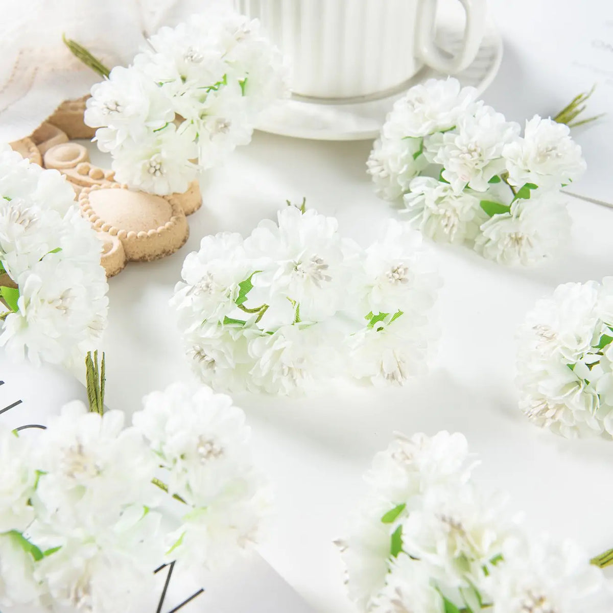Artificial Silk Carnation Flowers – UV-Protected Wedding & Home Decor Artificial Silk Flowers Babs