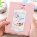 64-Pocket Polaroid Mini Photo Album | Instax Picture Case Mini Photo Album Babs Pink