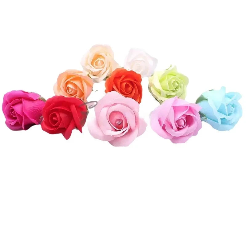 Soap Flower Rose Heads – Artificial Bouquet for Wedding & Décor Artificial Soap Flowers Babs