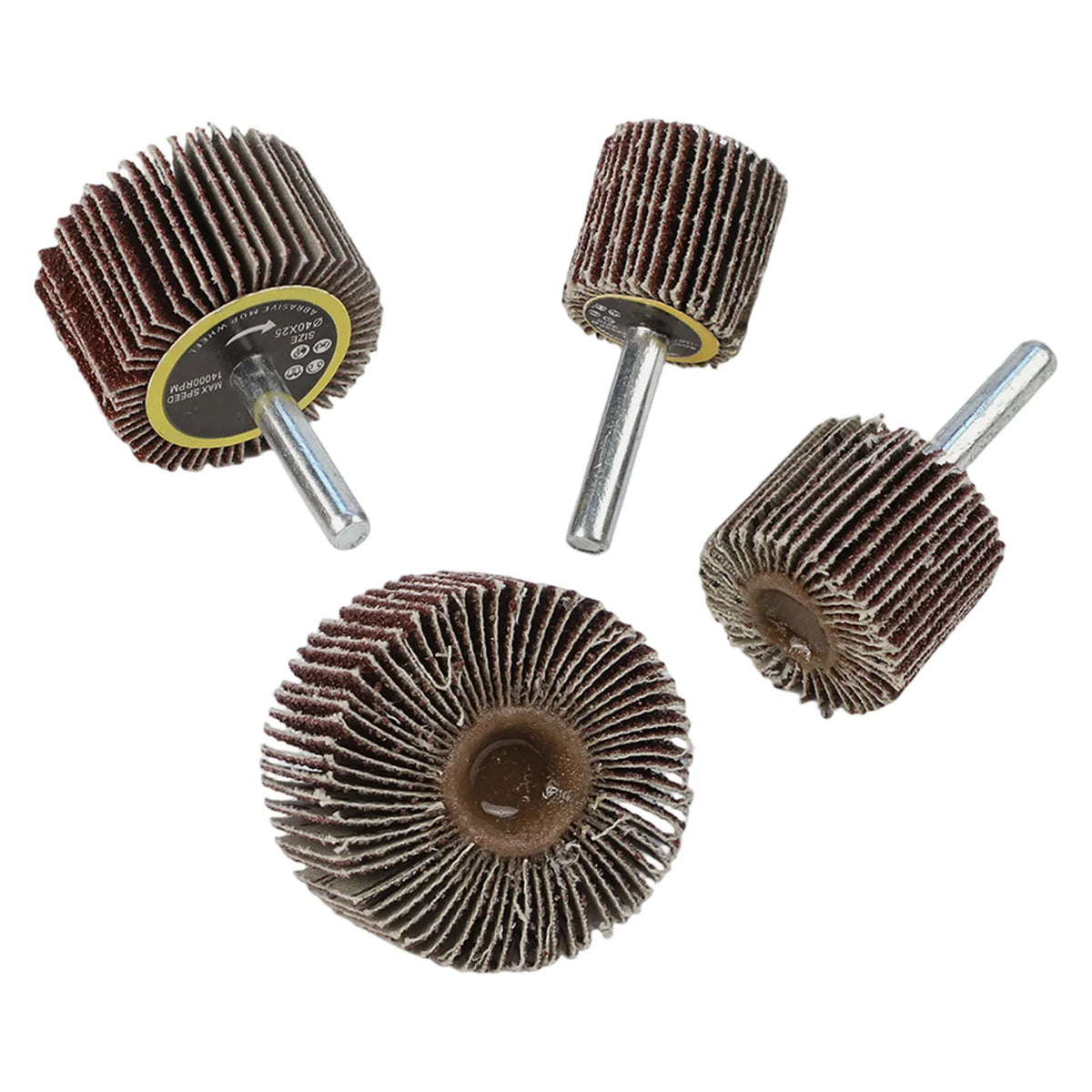 4PCS 80 Grit Sanding Flap Discs 25–50mm Grinding Wheels Set Sanding Flap Disc Set Babs