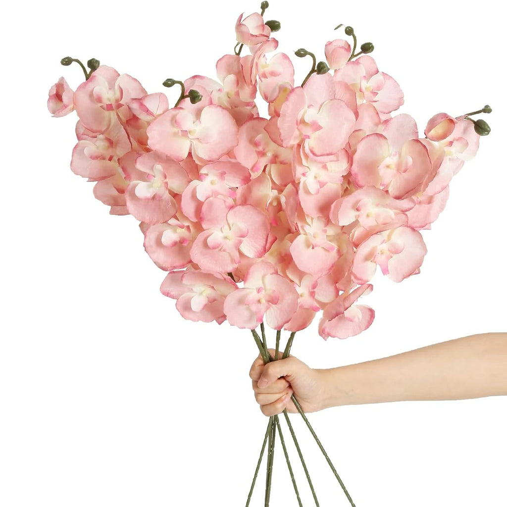 3D Silk Butterfly Orchid Branch – Artificial Flower Decor Artificial Flower Branch Babs