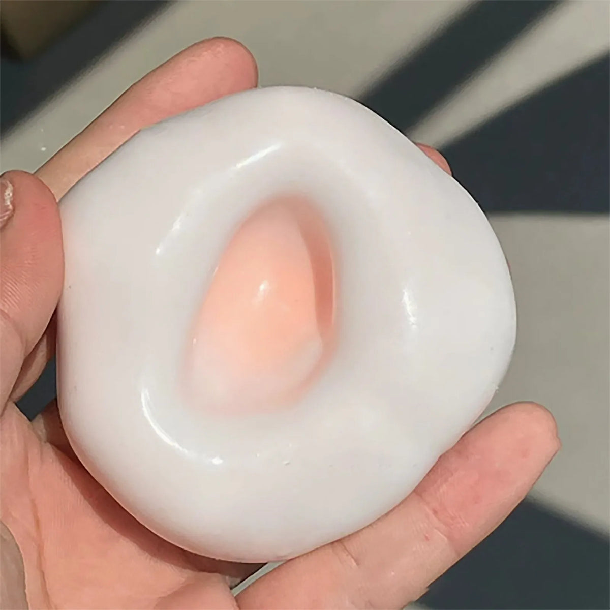 Squishy Stress Ball – Soft Handmade Sensory Squeeze Fidget Toy Sensory Fidget Toy Babs Orange One Size