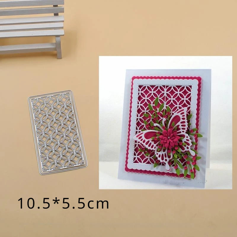 Hollow Frame Metal Cutting Dies – Scrapbooking & Card Making Metal Cutting Dies Babs C